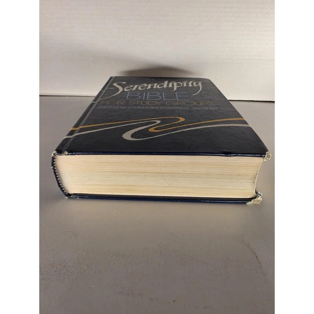 NIV Serendipity Bible for Study Groups Hardcover 1990 Zondervan 2nd Edition